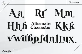 Cramble Font