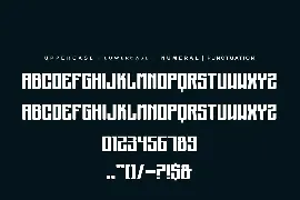 Brokengis Font