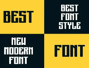 Brokengis Font