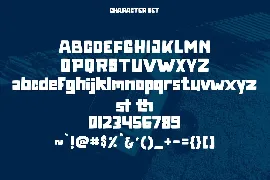 Logkey Block Display Unique Font