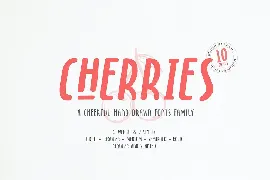 Cherries - 10 Fonts