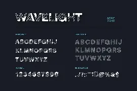 Wavelight sans Serif Display Font