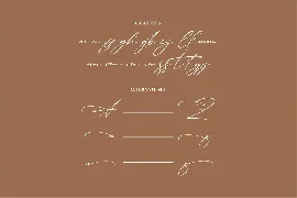 Gabriela Smith Modern Signature Font