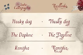 Rasheda Font