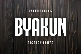 Byakun Font