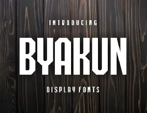 Byakun Font