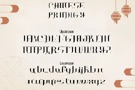 Chinese Prodigy - Chinese Style Serif font