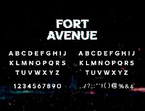 Fort Avenue Serif Display Font