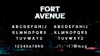 Fort Avenue Serif Display Font