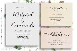 Aughlesia \\ Modern Calligraphy font