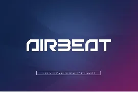 Airbeat font