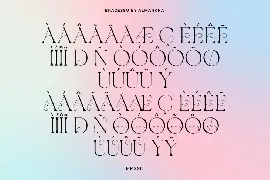 Bracesso - Stylish Display Serif font