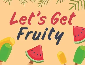 Fruity Stories - Playful Handwritten Font