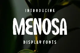 Menosa Font