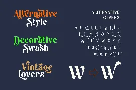 Westiva font