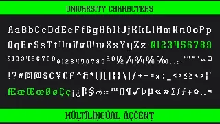 Univarsity - Sport Display Font