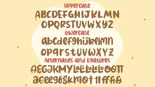 Homie Lullaby - Thick And Cute Font