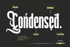 Getoik | Retro Condensed Font