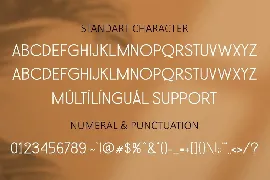 Sans Shiro font