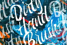 Hardcore | Hand Brush Font