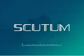 Scutum font