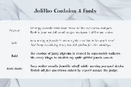 Julitho font