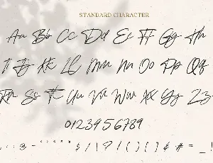 William Dhatos - Modern Signature Font