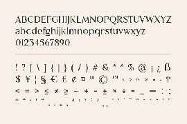 Lancea font