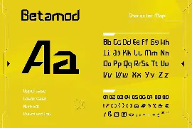 Betamod Font