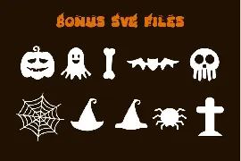 Retro Spooky font