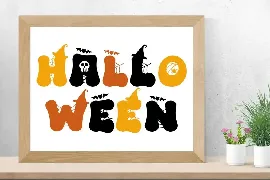 Retro Spooky font