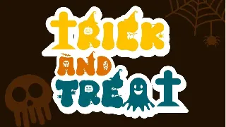 Retro Spooky font