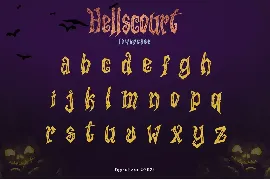 Hellscourt font