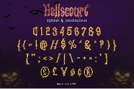 Hellscourt font