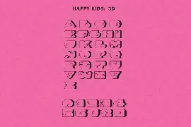 Happy Kid Creative Font