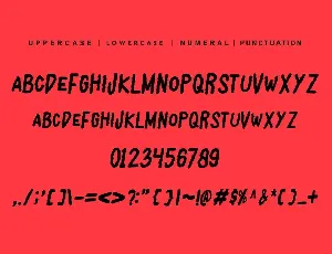 Woman Screams - Horror Font