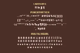 Masteng | Groovy Retro Font