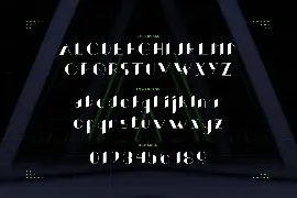 Nheonxa - A Futuristic Display Font