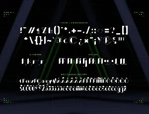 Nheonxa - A Futuristic Display Font