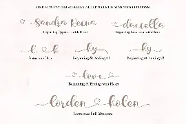 Lorden Holen - Lovely Script Font