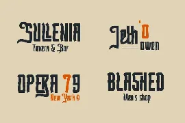 Fagumeh | Retro Condensed Font