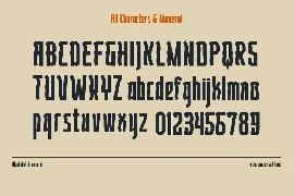 Fagumeh | Retro Condensed Font