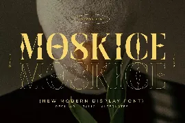 Moskice New Modern Display Font