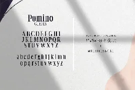 Pomino - Modern Serif Font Family