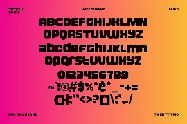 Puff Square - Casual Fun Display Fonts