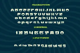 Gerig | Groovy Retro Font