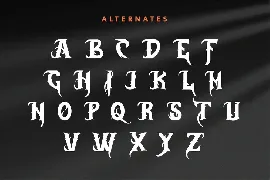 Existence - Blackletter Display Font