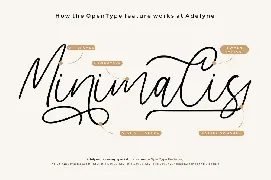 Adelyne â€“ Modern Handlettering font