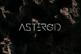 Andromeda - Futuristic Space Font