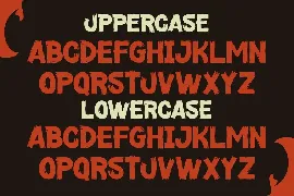 Trick or Dead - Modern Spooky Font